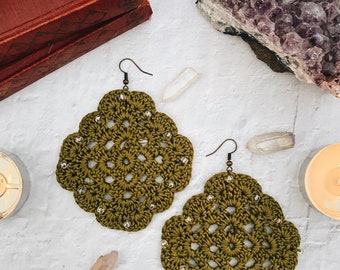 Beguiled Earrings {Peridot}