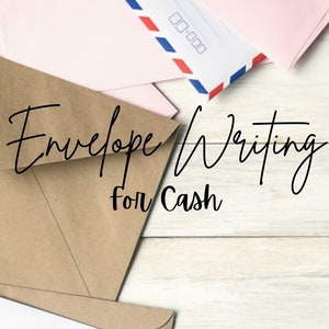 Escribe cartas para pedir dinero en efectivo