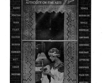 Modelli per uncinetto, tombolo, maglia - Rivista Collingbourne del 1917