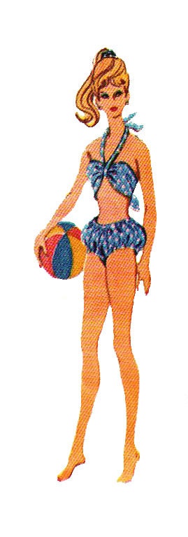 Vintage Mccall's 6260 - for 11 1/2 Inch Dolls Such as Barbie