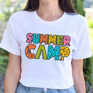 Summer Camp Shirt, Summer Camp Era Shirt, Shirt For Summer Camp, Summer Gift Shirt, Camping Retro Shirt, Camp Lover Shirt