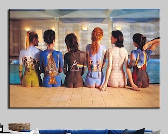 Pink Floyd Back Catalogue Canvas Print: Wall Art Gift