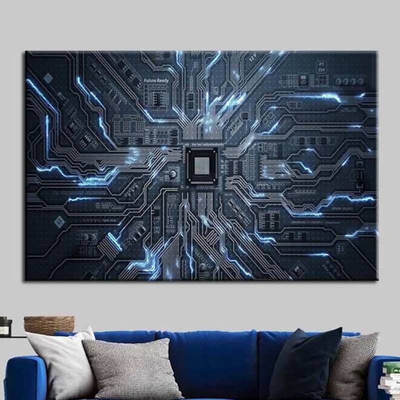 Programmer Painting - Etsy