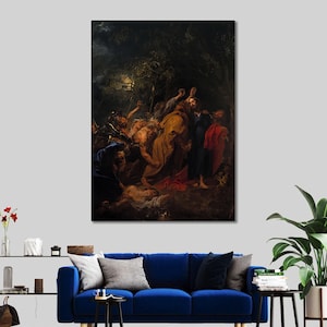 Anthony Van Dyck: Il tradimento di Gesù Cristo - Tela - Arte murale vintage