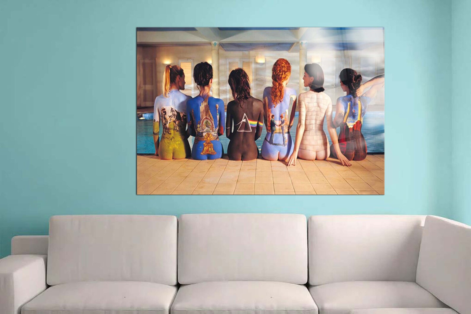 Pink Floyd Back Catalogue,back Catalogue Art,pink Floyd Canvas,back