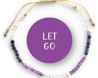 Minimalist Amethyst Bracelet, 9.25 Silver, Balipura Cleansed