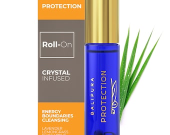 Protection Crystal Roll On, Energy Healing Aromatherapy