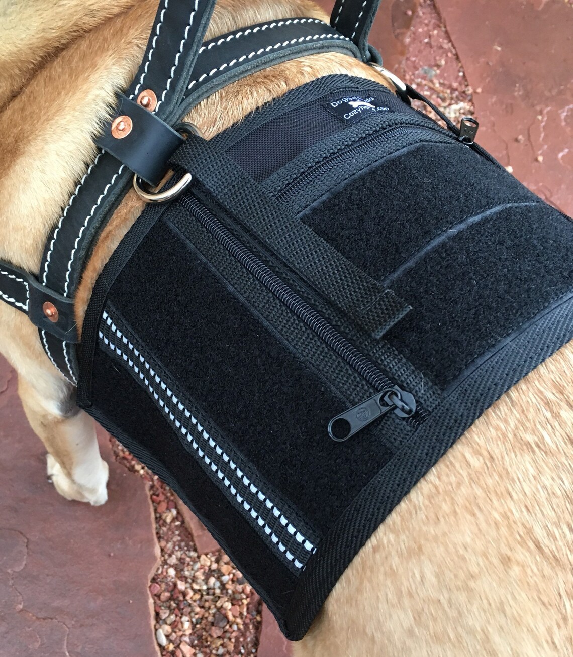 Service Dog cape /vest loop cape designed to attach to Etsy