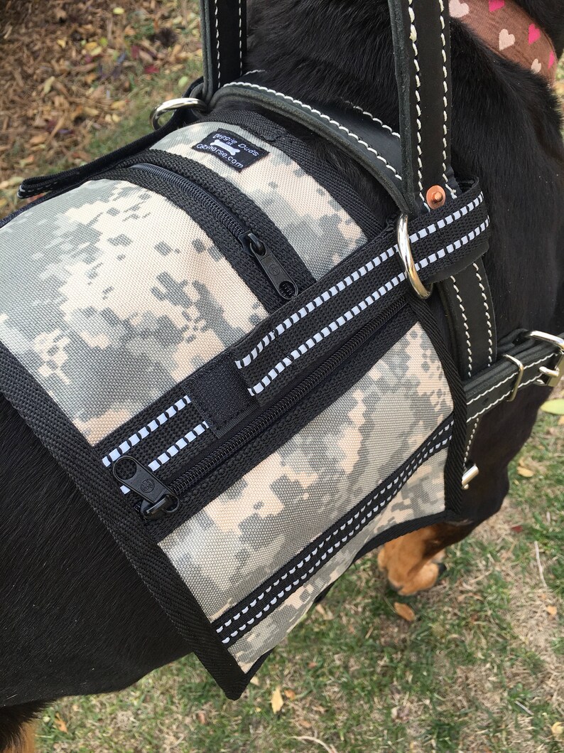 Cape for Guide Dog Harness Cape vest with pockets Service Etsy