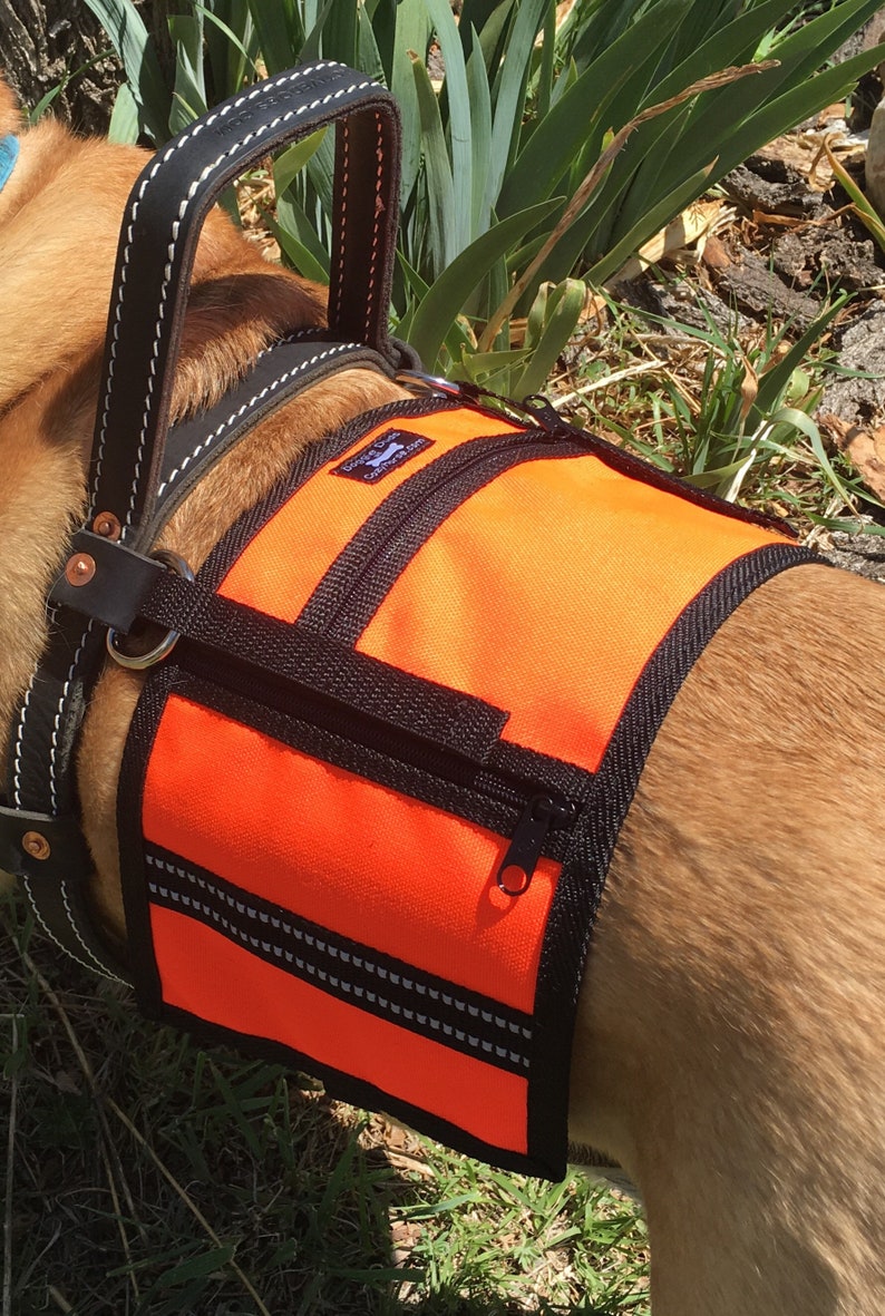 Service Dog cape /vest with pockets designed to attach to Etsy