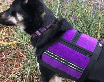 Custom request - Freedom dog vest design with several modifications - size medium