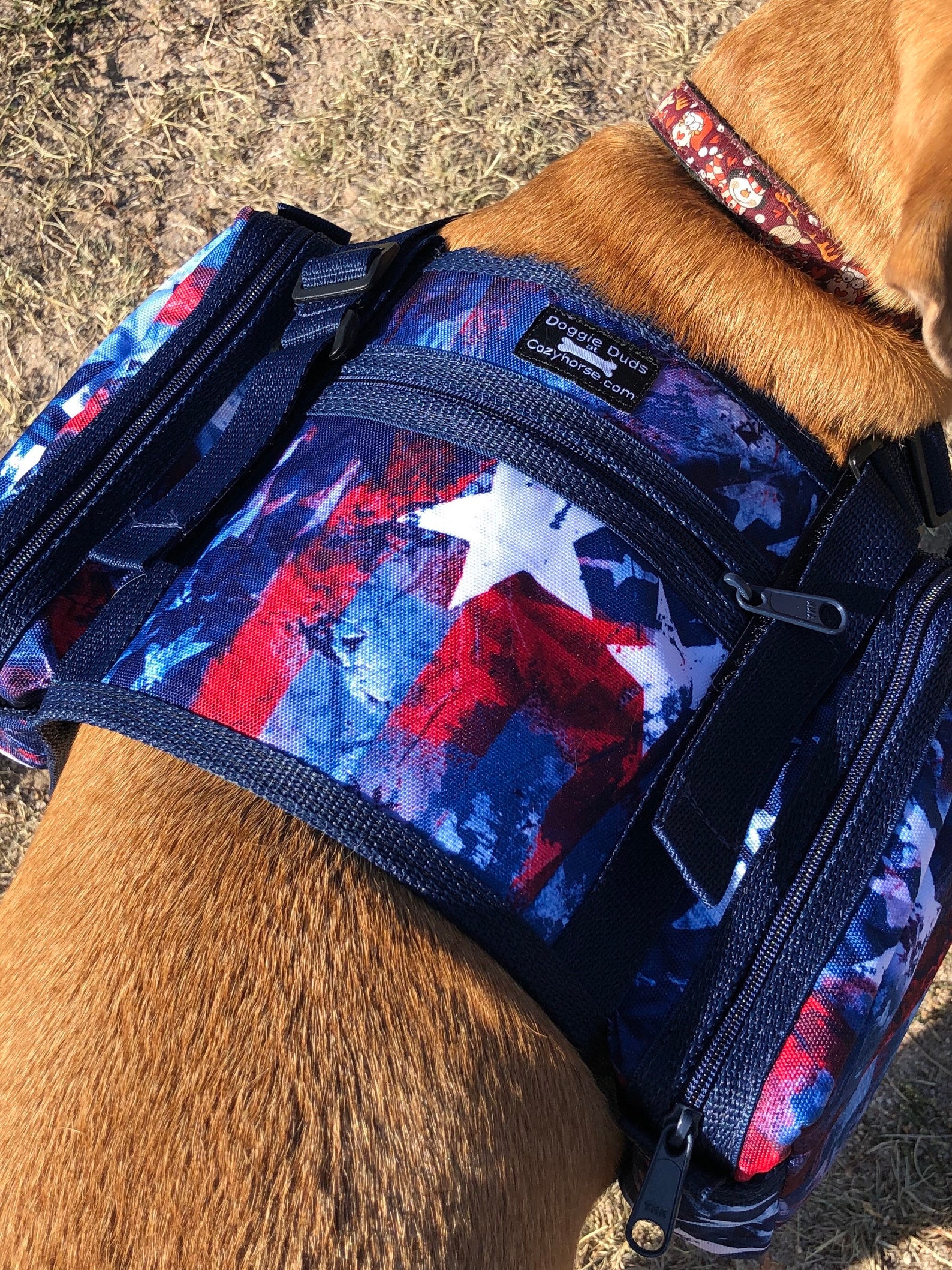 Saddlebags for Service Dog Harness With Matching Removable Etsy