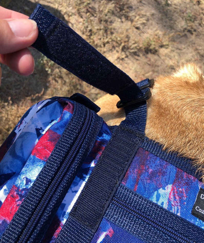 Saddlebags for Service Dog Harness With Matching Removable Etsy