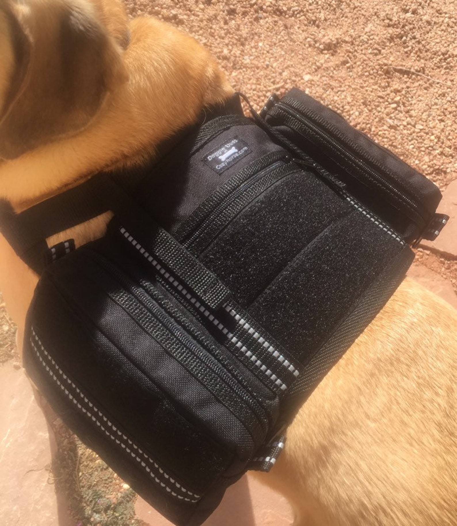 Cozyhorse LOOP Service Dog Saddlebags Backpack for Harness Etsy