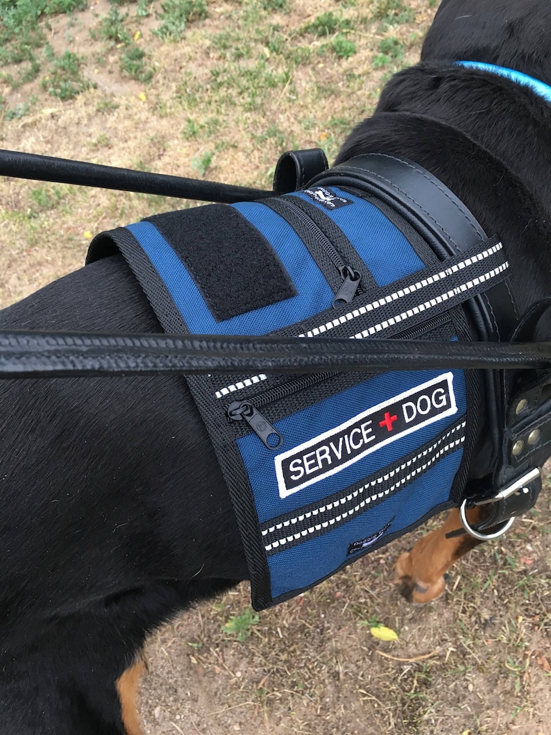 Vest for Guide Dog Harness Cape Vest for Guide Dog Harness Etsy