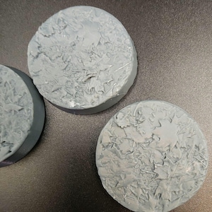 Forest Base Set 6 Pack | War Game Bases for Miniature Painting & Fantasy Scenery