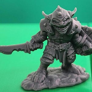Goblin Miniature 25mm tall Painted Fantasy Figure | Tiny Goblin Statue for DnD Enemy Proxy, Tabletop RPG & Wargame Collectible