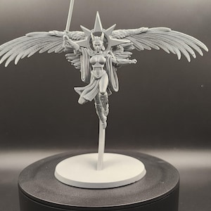 Celestial Angel Miniature for D&D, Fantasy RPG Figurine, Unique Tabletop Gift