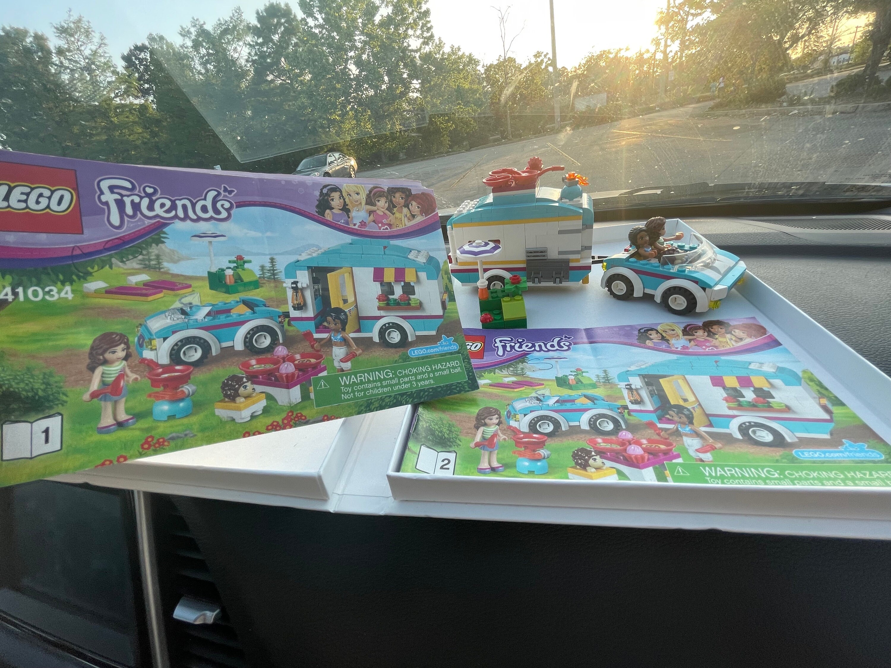 LEGO Friends Summer Caravan Set 41034 297 Pieces Book Included Etsy