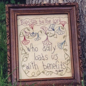All 3 Primitive Embroidery patterns #1545