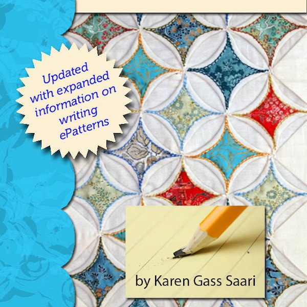 Updated How to Write Quilt Patterns Ebook Instand Download 0512 - Etsy