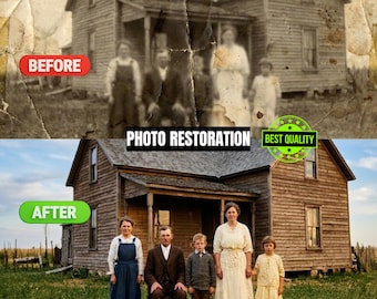 Professionele fotorestauratieservice Verhelpt onscherpte, herstelt schade en verbetert de beeldkwaliteit