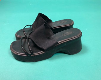 black platform shoes 90s