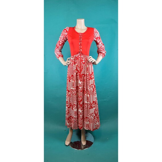 Chinoiserie Pattern Empire Waist Maxi Dress Vintage 60s Corset Long Bishop Sleeve Ankle Length Jonathan Logan Dress Size XS - Etsy Chinoiserie Pattern Empire Waist Maxi Dress Vintage 60s Corset Long Bishop Sleeve Ankle Length Jonathan Logan Dress Size XS - Etsy