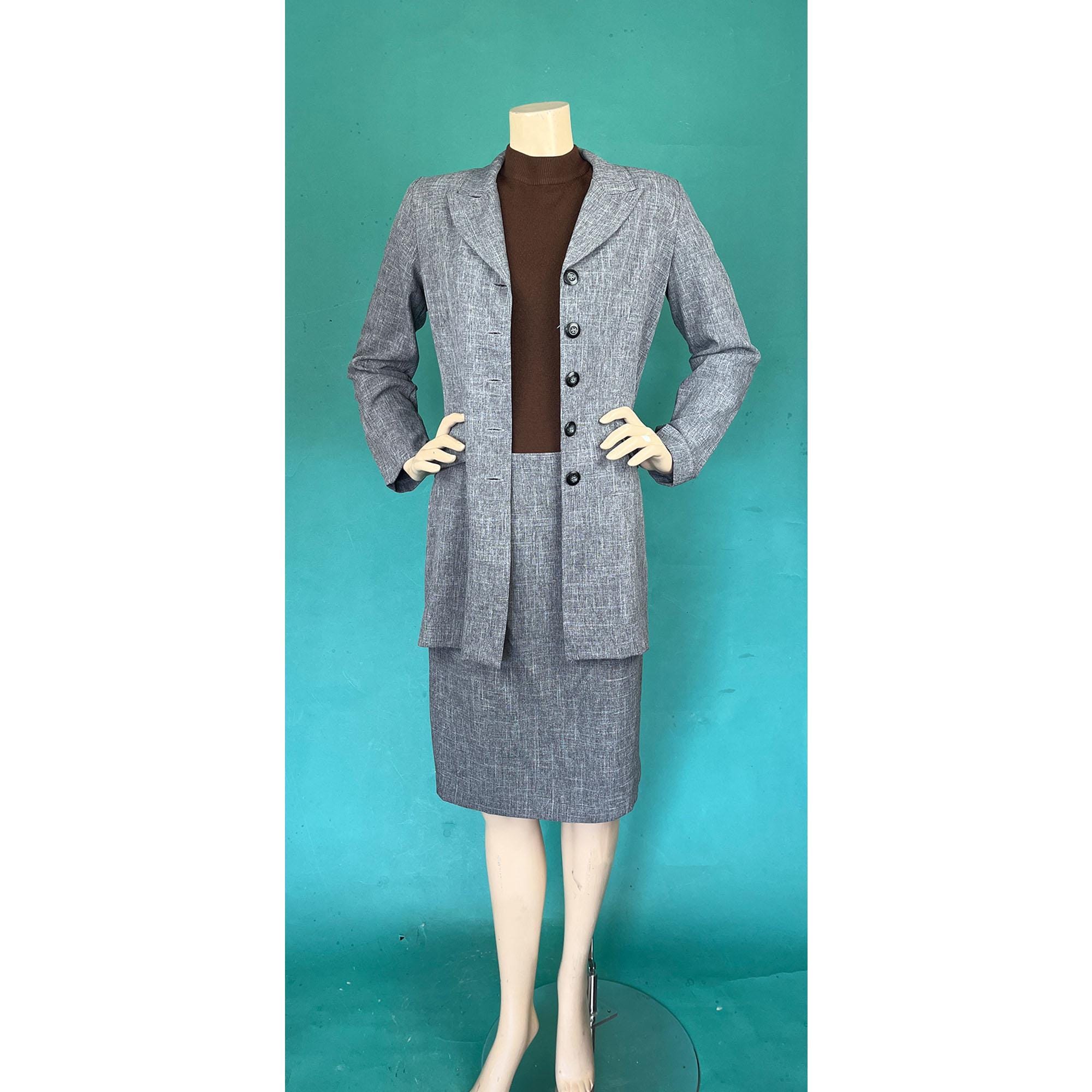 90s Grey Suit - Etsy 90s Grey Suit - Etsy