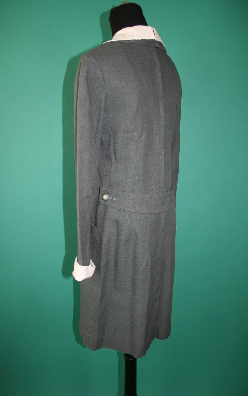 Vintage 1950s Peter Pan Double Collar and Cuff Long Sleeve Etsy