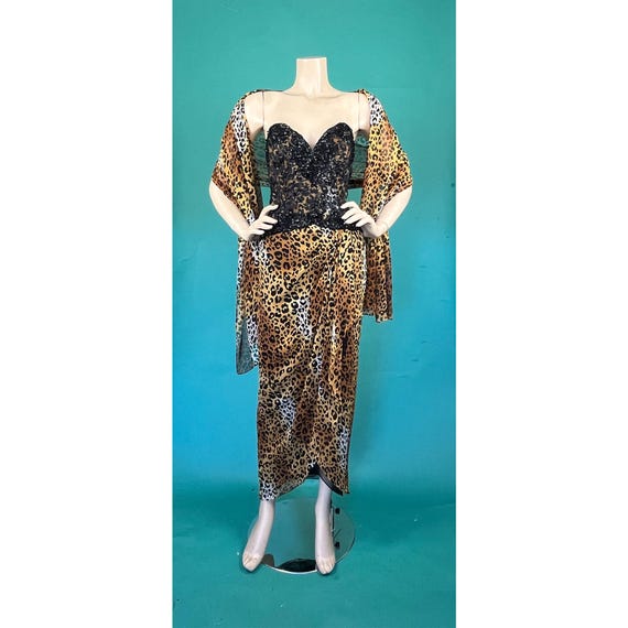 liancarlo evening dresses Paris Gown - FULLY EMBELLISHED OFF THE SHOULDER EVENING GOWN main image 1
