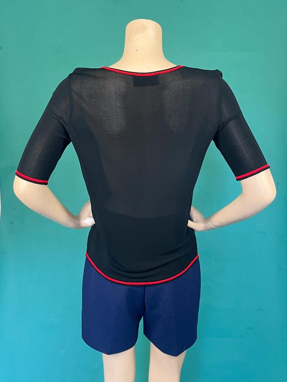 Vintage 90s Split Circle Gianni Versace Made in I… - image 7