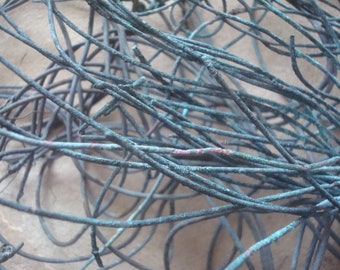 One Pound 100% Bare Copper Wire ~ Turquoise Patina Jewelry Supply Craft Projects ~ Industrial Salvage ~ Free Shipping