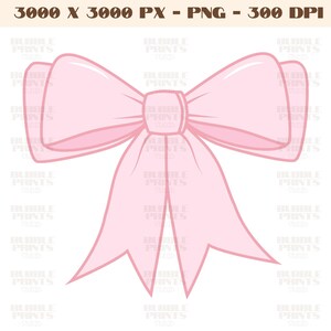 Coquette Pink Bow png, Bow png, Pink Bow Sublimation, Ribbon Bow png, Coquette png, Girly png, Digital Download, pink doodle bow clipart png