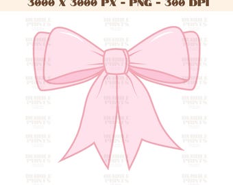 Lazo rosa coqueto png, Lazo png, Sublimación de lazo rosa, Lazo de cinta png, Coqueta png, Girly png, Descarga digital, lazo rosa doodle clipart png