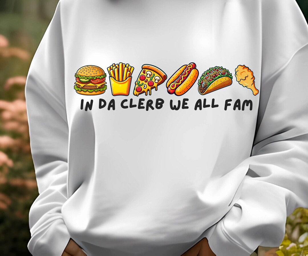 In Da Clerb We All Fam Png,trending Png,funny Png,popular Png,funny
