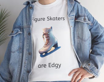 Eiskunstläufer sind Edgy Unisex Tee