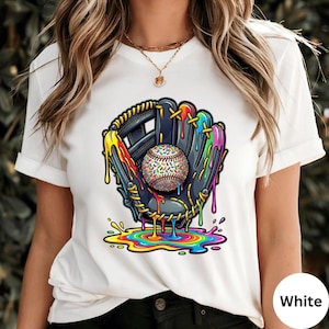 Baseball Drip for Boys Ice Cream Drip Baseball Stuff Lover T-Shirt, Youth Baseball Lover Gift, Cool Baseball Drip Graphic Tee