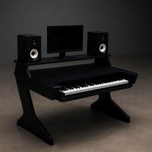 Studio Keyboard Desk – Flat-Pack Assembly Kit