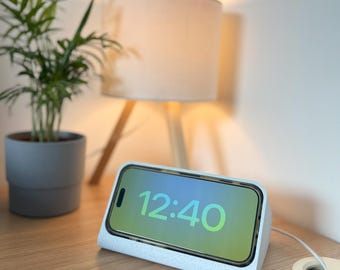 iPhone Clock Dock – Charging Station & Desk Stand