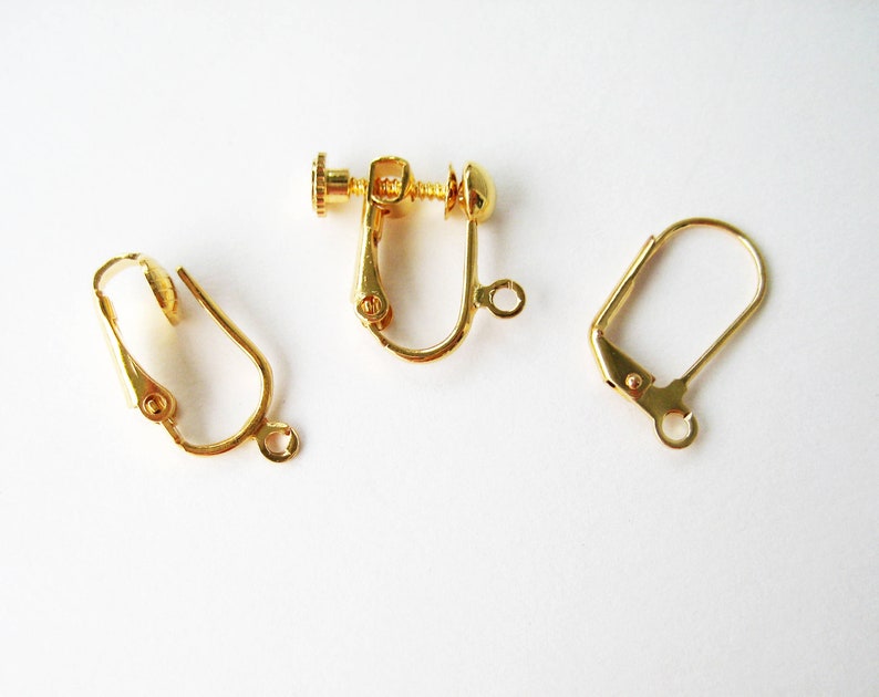 Long Dangle Gold Bridal Clip on Earrings Gold Filigree Teardrop White Crystal Pearl Rhinestone Clip Earrings For Non Pierced Ears Alana Gold