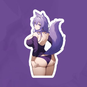 Doggirl Tori || Butt-grab || Anime Sticker || Mature Content || Lewd Artwork || SFW/NSFW