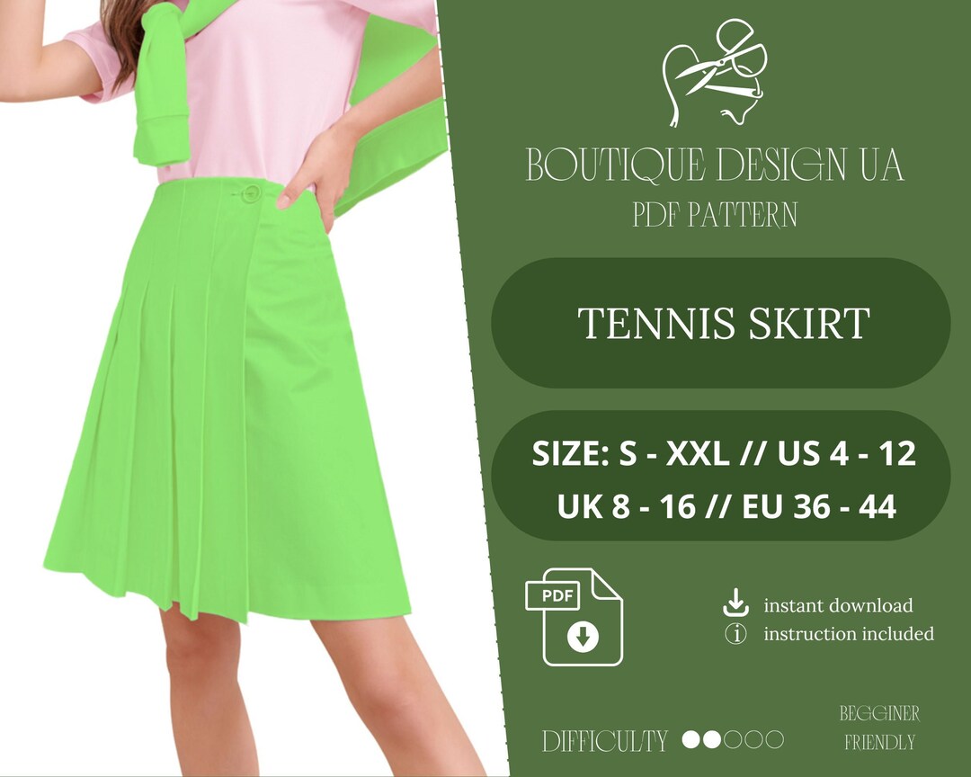 Jupe De Golf Lady Hagen Cocktail Hour – Taille 2XL, Blanc, Motifs Fruits, Tennis/pickleball