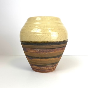 Paul Johnson Pottery Steinzeug Vase, Made in Canada