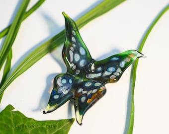Glass Butterfly Ornament, Butterfly Suncatcher