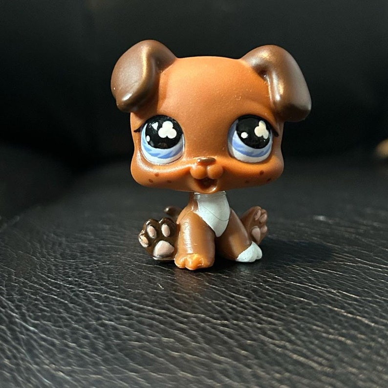 Littlest Pet Shop Brown Boxer Puppy 657 - Etsy