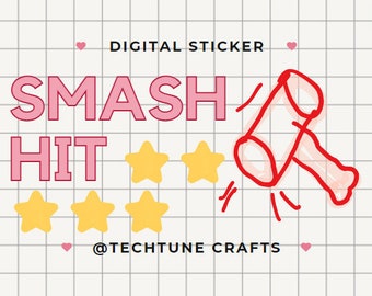 Smash Hit - 5S Digital Sticker!