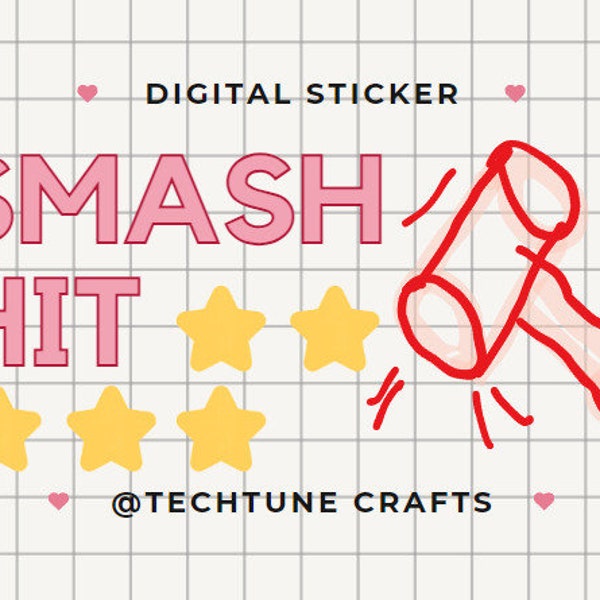 Smash Hit - 5S Digital Sticker!