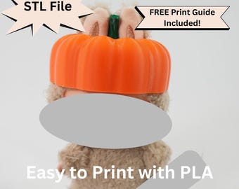 Lalka w pudełku z dynią, plik STL do drukowania 3D, akcesoria na Halloween dla kultowego potwora, upiorna, słodka figurka, jesienna latarnia Jack O'Lantern