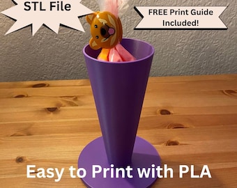 Archivo STL para soporte de manga pastelera para impresión 3D, tamaño universal, fácil de rellenar, herramienta de bricolaje para repostería sin complicaciones.